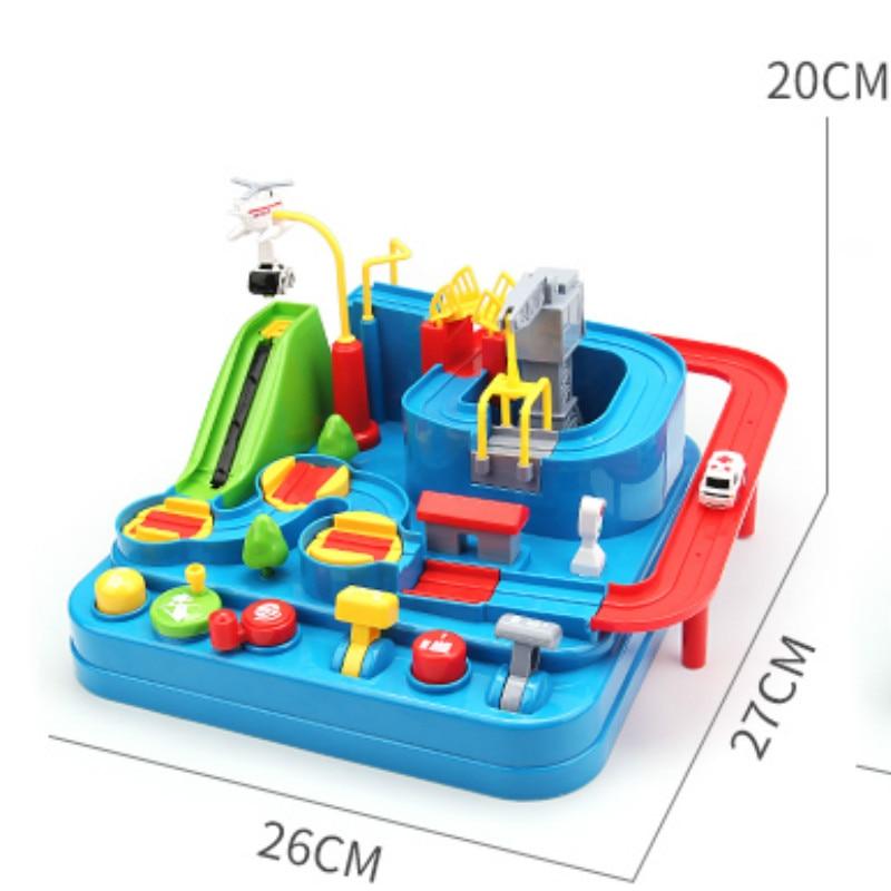 RacingRail™ - Piste de course mécanique et interactive pour enfant | Jeux enfants - KidTopia Funhouse